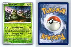 Wo-Chien #15/191 SV Surging Sparks 2024 Reverse Holo Uncommon Pokemon TCG Card - Image 1