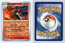 Volcarona #25/191 SV Surging Sparks 2024 Reverse Holo Common Pokemon TCG Card - Image 1