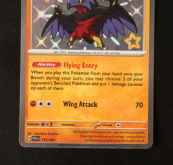 Pokémon Card TCG - Hawlucha 175/091 - Paldean Fates - Baby Shiny Rare - NM ⭐ - Image 9