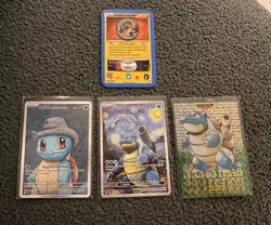 Blastoise with The Starry Night | Van Gogh Pokémon Cards | En. | #10 | Read Des. - Image 4