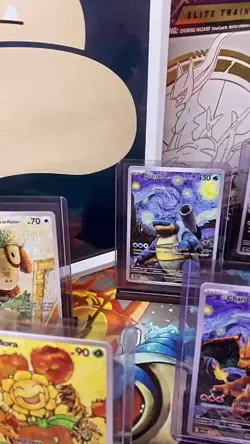 Blastoise with The Starry Night | Van Gogh Pokémon Cards | En. | #10 | Read Des. - Image 5