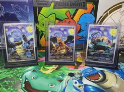 Blastoise with The Starry Night | Van Gogh Pokémon Cards | En. | #10 | Read Des. - Image 8