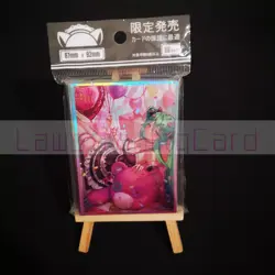 Hatsune Miku Foil Card Sleeves 67mmX92mm 60ct Standard Size - Image 1