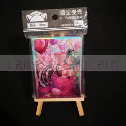 Hatsune Miku Foil Card Sleeves 67mmX92mm 60ct Standard Size - Image 2