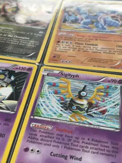4x Lot BW Plasma Blast Holos Set Rare Machamp Haxorus 69/101 Pokemon Card - Image 5
