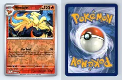 Ninetales #17/191 SV Surging Sparks 2024 Reverse Holo Uncommon Pokemon TCG Card - Image 2
