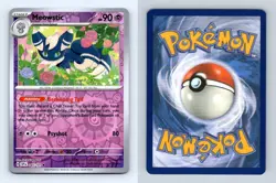 Meowstic #85/191 SV Surging Sparks 2024 Reverse Holo Uncommon Pokemon TCG Card - Image 1