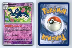 Meowstic #85/191 SV Surging Sparks 2024 Reverse Holo Uncommon Pokemon TCG Card - Image 2