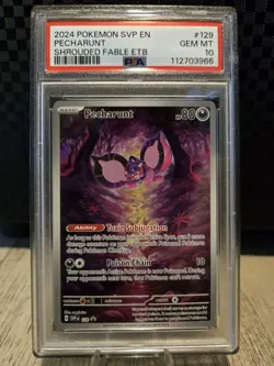 Pecharunt 129 Sv: Scarlet & Violet Promo Cards Holo - PSA 10 - Image 1