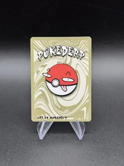 Pokederp 1st Edition Wattacootie - Jolteon 14/25 Second Print Custom Derpy Card - Image 2