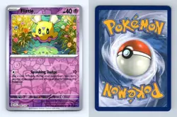Flittle #94/191 SV Surging Sparks 2024 Reverse Holo Common Pokemon TCG Card - Image 1