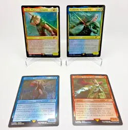 Final Fantasy Promo Cards Foil Cloud & Sephiroth Magic The Gathering mtg costco - Image 1