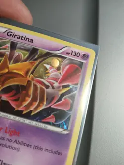 Giratina - Three Pack Blister Promo XY184 Cosmos Holo Swirl Pokemon Card NM - Image 14
