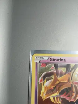 Giratina - Three Pack Blister Promo XY184 Cosmos Holo Swirl Pokemon Card NM - Image 3