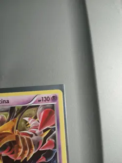Giratina - Three Pack Blister Promo XY184 Cosmos Holo Swirl Pokemon Card NM - Image 4
