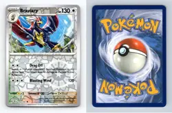 Braviary #153/191 SV Surging Sparks 2024 Reverse Holo Uncommon Pokemon TCG Card - Image 1