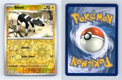 Blitzle #62/191 SV Surging Sparks 2024 Reverse Holo Common Pokemon TCG Card - Image 2