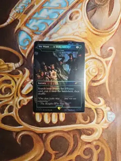 MTG English We Want...A SHRUBBERY! - Three Visits NM Foil Secret Lair - Image 2