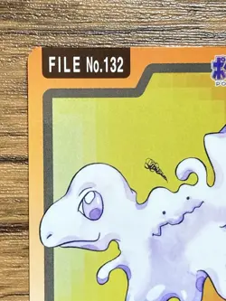 Pokemon Carddass Card Ditto File No.132 Bandai Pocket Monsters 1997 Japan - Image 3