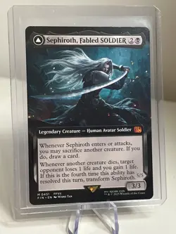 MTG Final Fantasy: Sephiroth, Fabled SOLDIER (Extended Art) 0451 - Image 1
