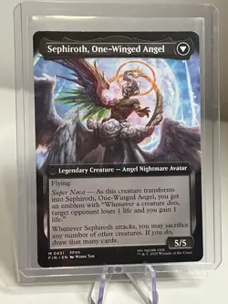 MTG Final Fantasy: Sephiroth, Fabled SOLDIER (Extended Art) 0451 - Image 2