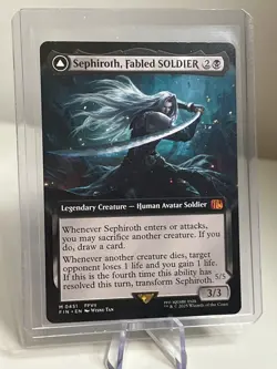 MTG Final Fantasy: Sephiroth, Fabled SOLDIER (Extended Art) 0451 - Image 3