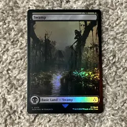 Swamp L 0105 FOIL Assassin's Creed Magic The Gathering 2024 MTG - Image 3