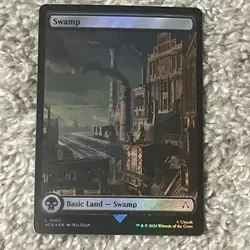 Swamp L 0105 FOIL Assassin's Creed Magic The Gathering 2024 MTG - Image 5
