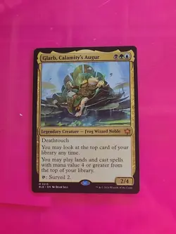 MTG BLB #215 Glarb, Calamity's Augur Bloomburrow Regular - Image 1