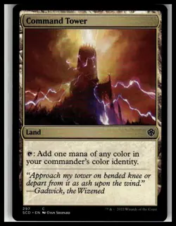 Starter Commander Decks Command Tower #297 - Image 3