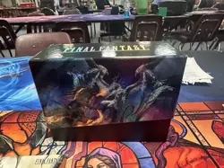 Final Fantasy MTG Gift Bundle (Opened, Read Description) - FF RARE SPARKLE DIE - Image 1