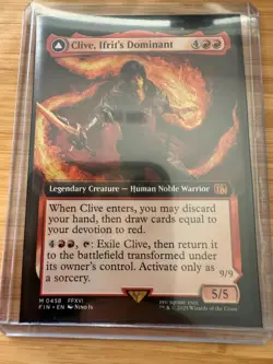 MTG Final Fantasy Clive Ifrits Dominant NM Pack Fresh - Image 2