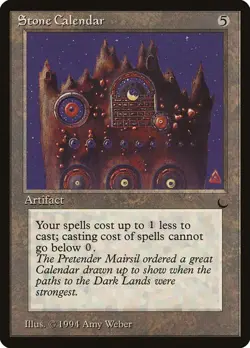 MTG - Stone Calendar - The Dark - Reserved List - Magic the Gathering - Image 2
