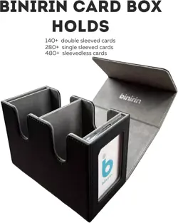 MTG Deck Box 280+ Card Storage Case Durable Commander Deck Protector | Reinforc - Image 2