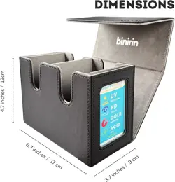 MTG Deck Box 280+ Card Storage Case Durable Commander Deck Protector | Reinforc - Image 4