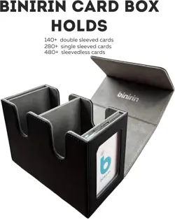 MTG Deck Box 280+ Card Storage Case Durable Commander Deck Protector | Reinforc - Image 9