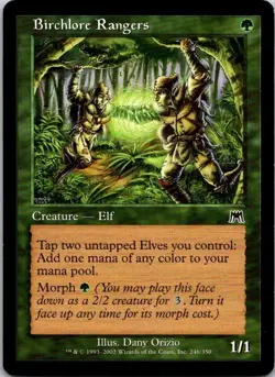 Magic the Gathering Birchlore Rangers Onslaught MTG Free Shipping! - Image 1