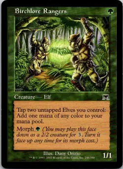 Magic the Gathering Birchlore Rangers Onslaught MTG Free Shipping! - Image 2