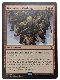 Berserkers' Onslaught Magic The Gathering MTG Card Dragons Of Tarkir NM - Image 3