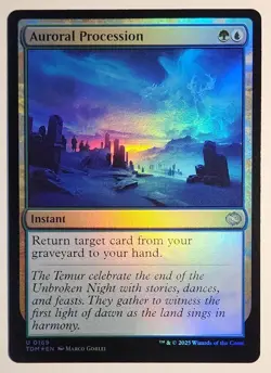 MTG - Auroral Procession - Foil - TDM 0169 - Tarkir Dragonstorm - Magic - Image 1