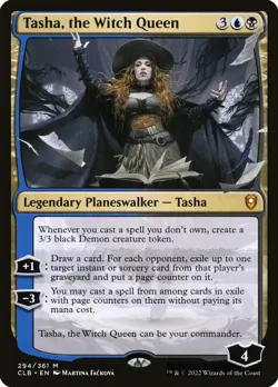 MTG - Tasha, the Witch Queen - CLB 294/361 - Battle for Baldur's Gate - Mythic - Image 2