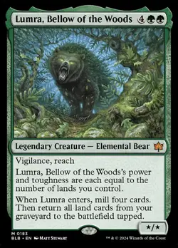 1x Lumra, Bellow of the Woods NM Eng MTG - Bloomburrow - Image 2