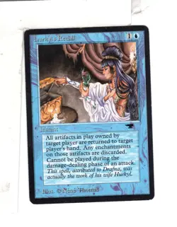 MTG SkeenAB Hurkyl's Recall from Antiquities. LP. - Image 1