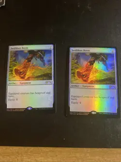 MTG - NM - 1x Swiftfoot Boots - Foil Promo - Artifact Commander - Image 6