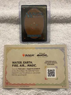 Magic The Gathering X Avatar Katara The Fearless Promo Card SDCC 2025 - IN HAND - Image 10
