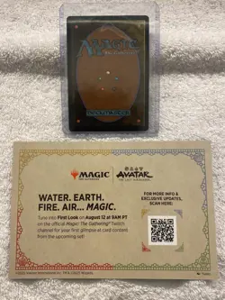 Magic The Gathering X Avatar Katara The Fearless Promo Card SDCC 2025 - IN HAND - Image 2