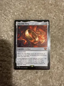 The One Ring Mythic 0246 Magic the Gathering Lord of the Rings Near MINT MTG - Image 3