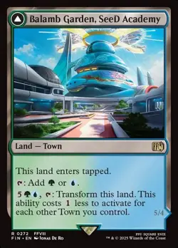 FIN BALAMB GARDEN SEED ACADEMY 1x Rare Magic Final Fantasy MTG NM - Image 1