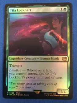 Tifa Lockhart Foil Final Fantasy - NM - Image 1
