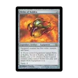 WOTC MtG Fifth Dawn Helm of Kaldra (R) EX - Image 1
